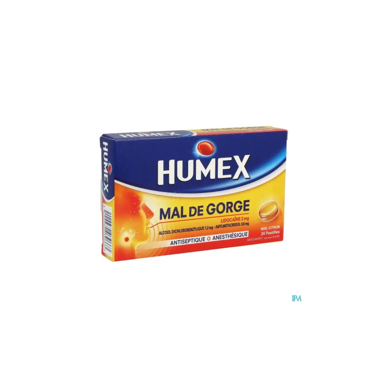 HUMEX PASTILLE MIEL CITRON LIDO
