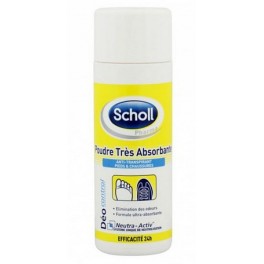 SCHOLL POUDRE ABSORBANTE  75ml