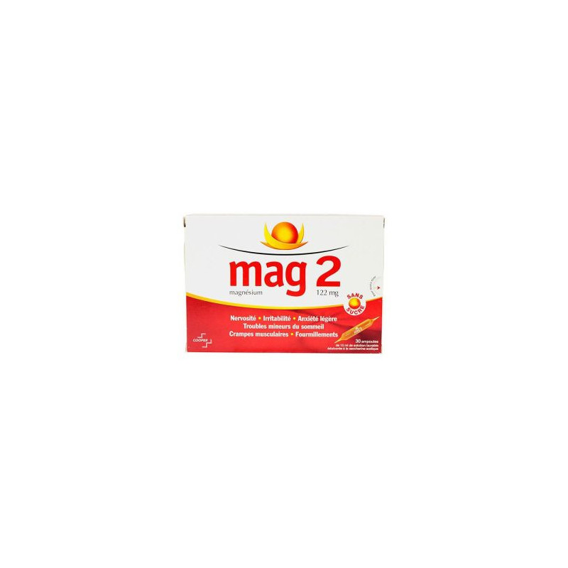 MAG 2 S/SUC BUV AMP10ML 30