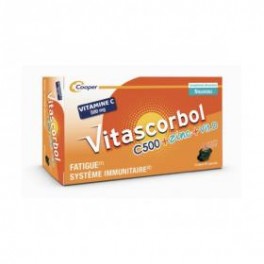 VITASCORBOL C 500+ZINC+VITD GELU30