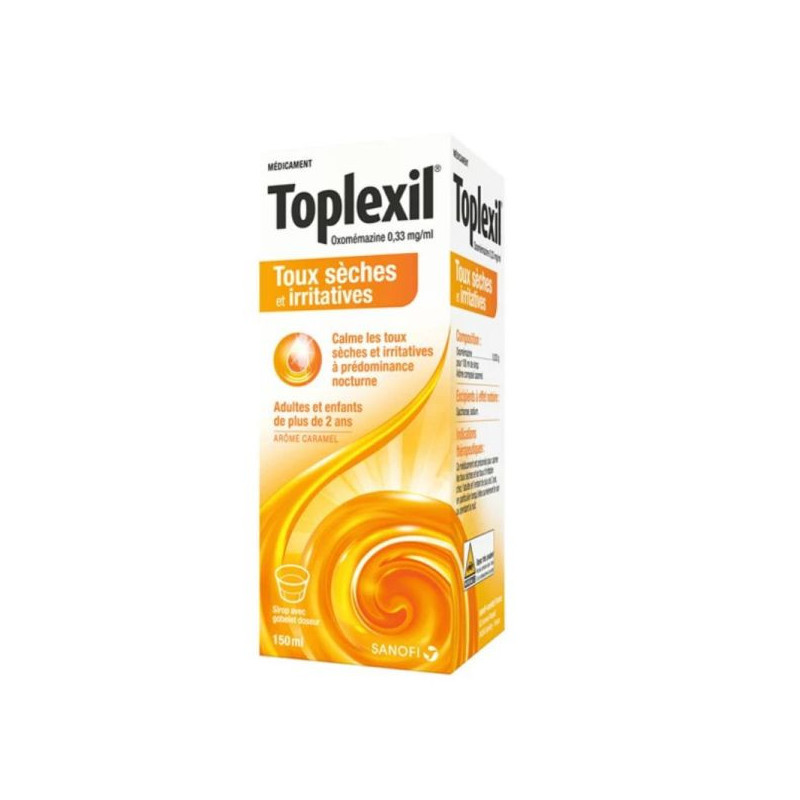 TOPLEXIL 0,33MG/ML SIR FL150ML