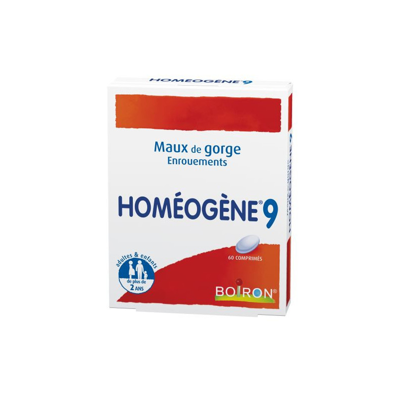 HOMEOGENE 9 60 COMPRIMES
