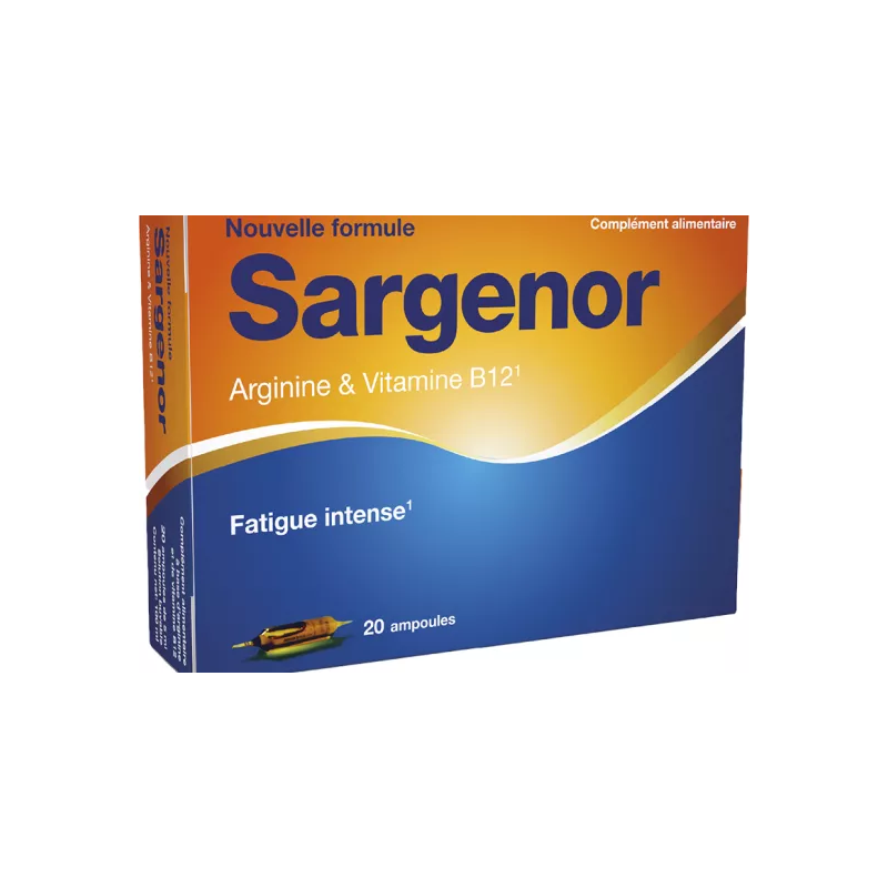 SARGENOR ARG VIT B12 AMP 20