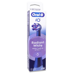 Bosse à dents ORAL-B  IO recharges RADIANT NOIR 3