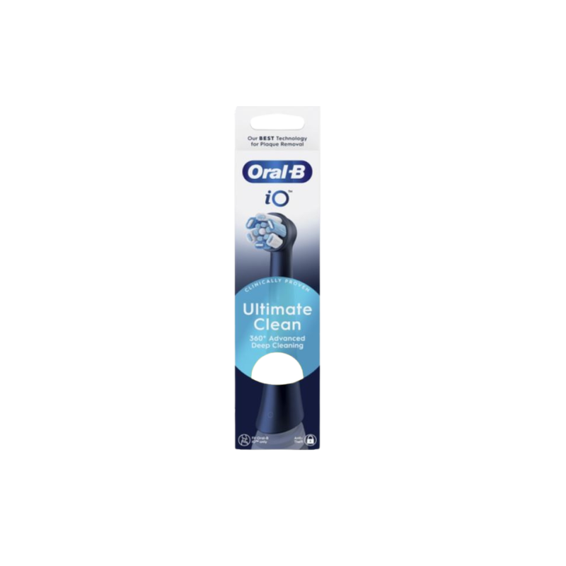 Brosse à dent ORAL-B IO recharges ULTIMATE CLEAN NOI 3