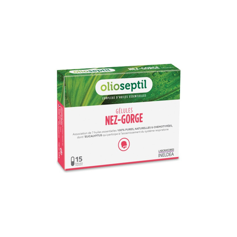 OLIOSEPTIL GEL NEZ GORGE B/15