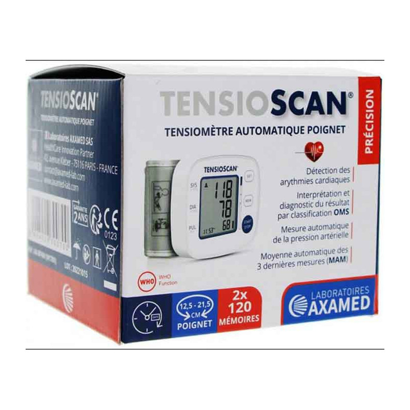 TENSIOSCAN TENSIOM POIGNET COULEUR