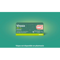 VIRPAX 50MG CPR BUCCOGINGIVAL 1