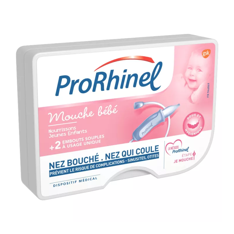 PRORHINELMouche bébé +2 Embouts