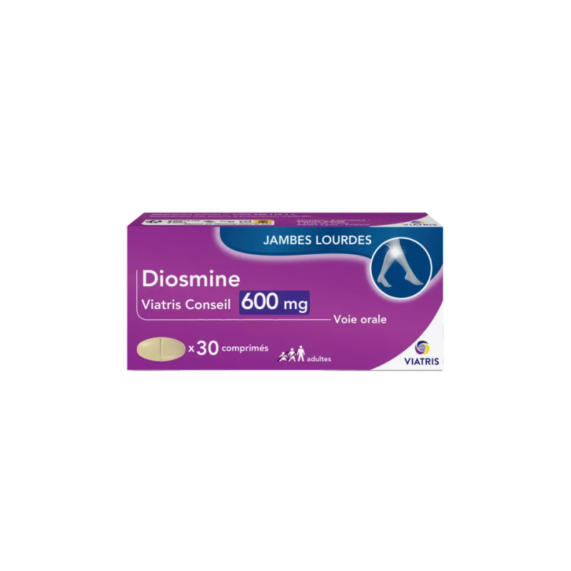 DIOSMINE 600MG viatris CPR 30