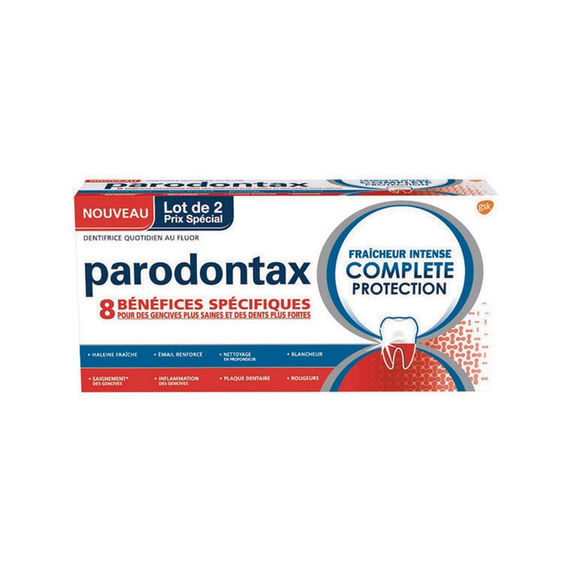PARODONTAX COMPLETE PROTECTION LOT DE 2