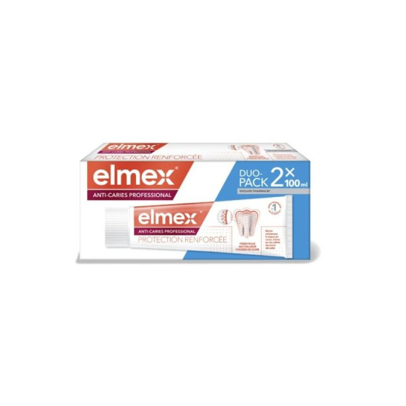 ELMEX DENT A/CARIE PRO 2X100ML