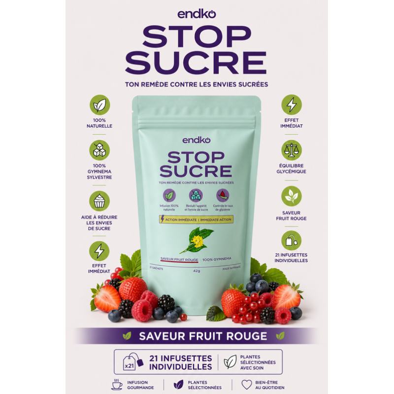 STOP SUCRE ENKO FRUIT ROUGES 21 SAC