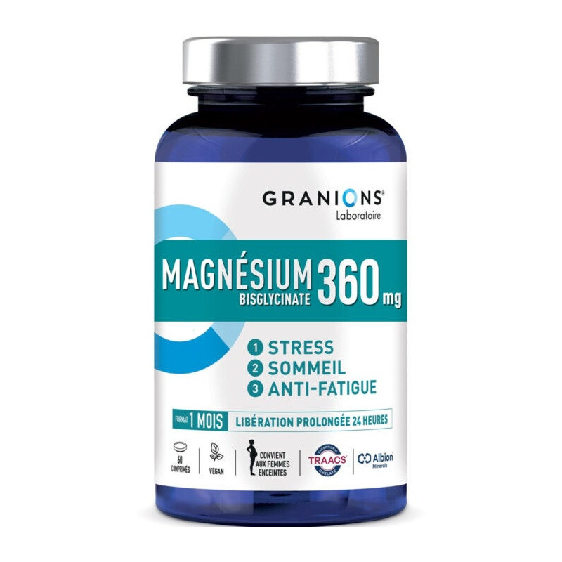 GRANIONS MAGNESIUM 360MG CPR 60
