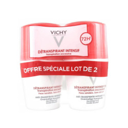 VICHY DEODORANT DETRANSPIRANT INTENSIF LOT DE 2