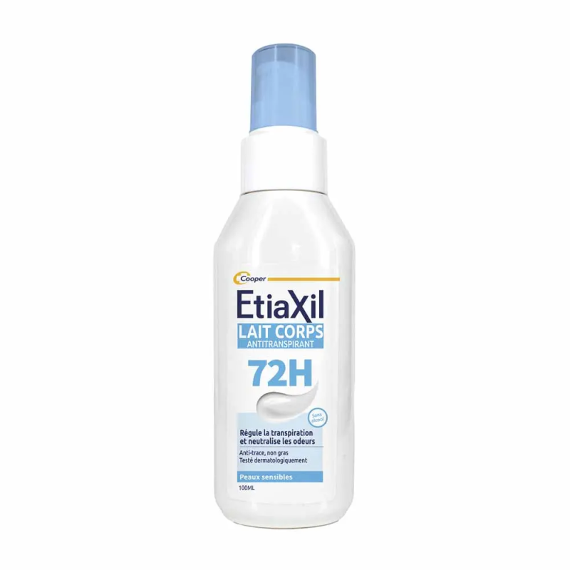 ETIAXIL Anti-transpirant 72H LAIT CORPS 100ML