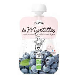 POPOTE COMPOTE MYRTILLE 120G