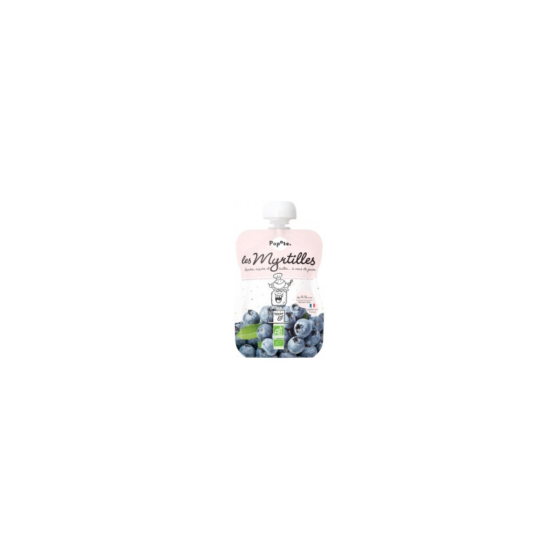 POPOTE COMPOTE MYRTILLE 120G