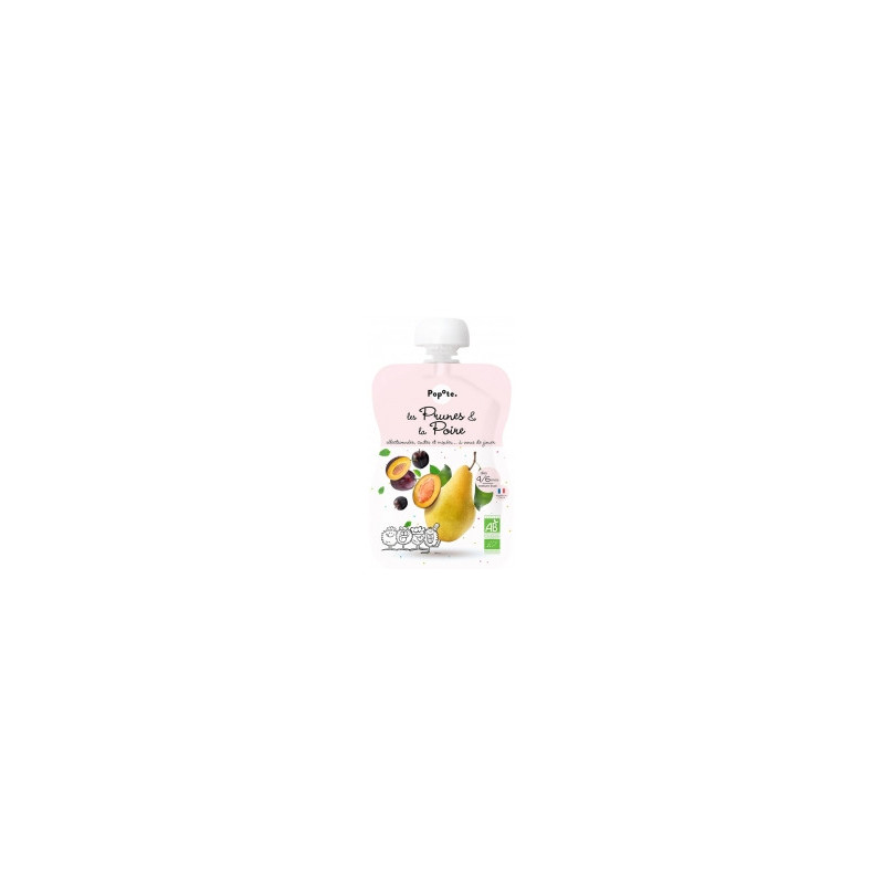 POPOTE COMPOTE POIRE 120G