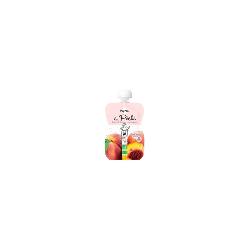 POPOTE COMPOTE PECHE 120G