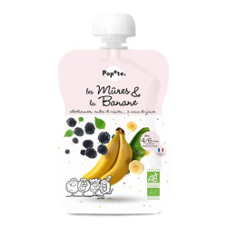POPOTE COMPOTE MURE/BANANE 120G
