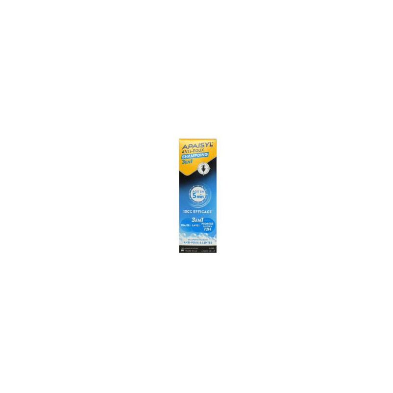 APAISYL A/POUX SH 3EN1 200ML