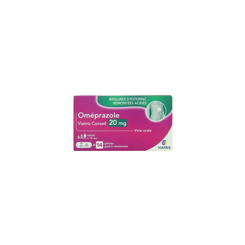 OMEPRAZOLE 20MG VTS CONS GEL 14
