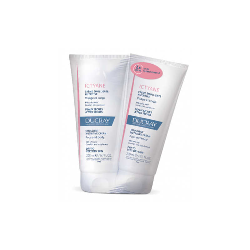 ICTYANE CR EMOL NUTRITIVE 200ML X2