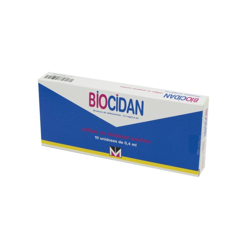 BIOCIDAN 0,1MG COLLY UNIDOS 10