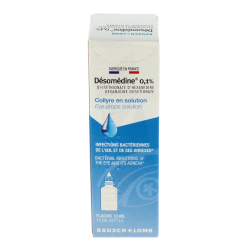 DESOMEDINE 0,1% Collyr s Fl PEBD/10ml