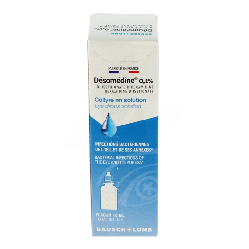 DESOMEDINE 0,1% Collyr s Fl PEBD/10ml