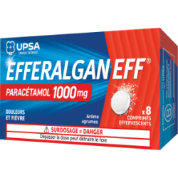 EFFERALGAN EFF 1000mg Cpr eff T/8