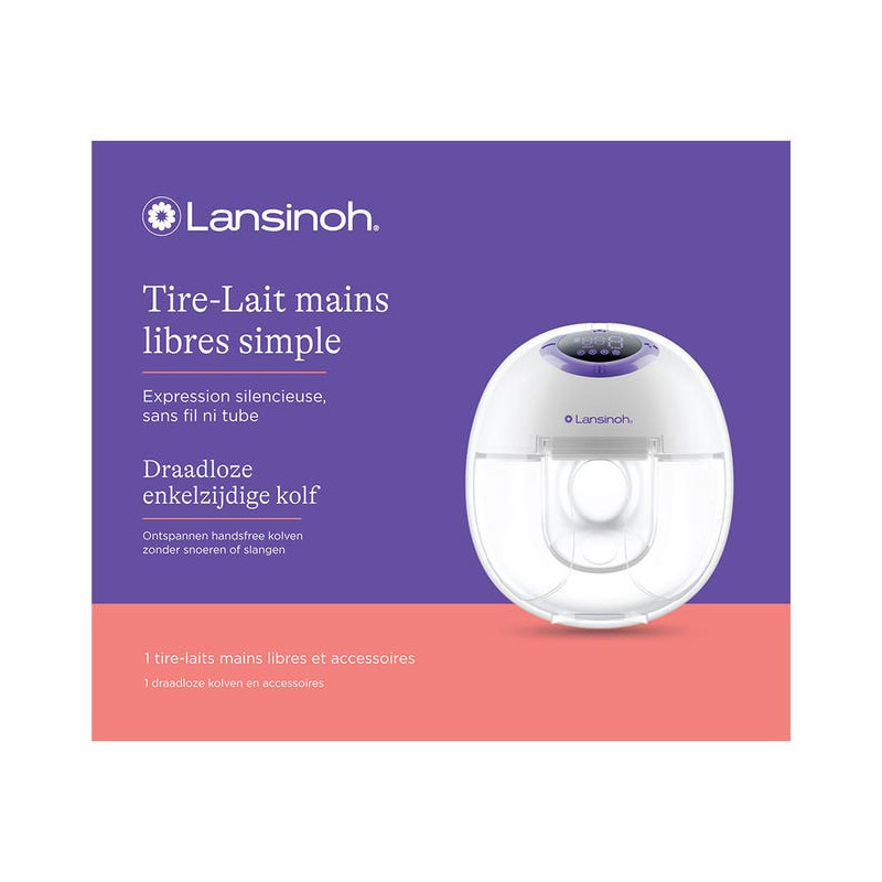 LANSINOH TIRE LAIT MAIN LIBR SIMPL