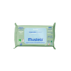 MUSTELA BB LINGETTES NETTOYANTES COMPOSTABLE PARF 60