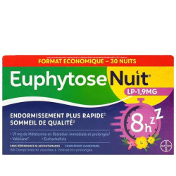 EUPHYTOSE NUIT LP 1,9MG CPR 30
