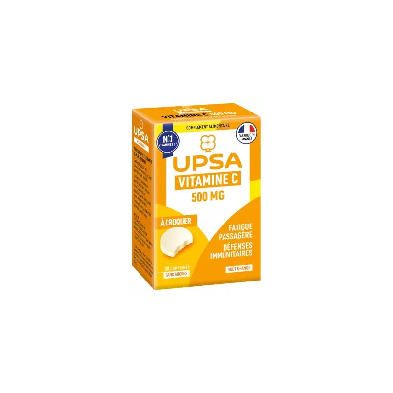 VIT C UPSA 500 COMPR COMPL ALIM