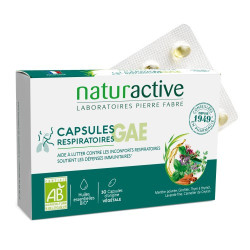 NATURACTIV RESPIR GAE BIO CAPS 30