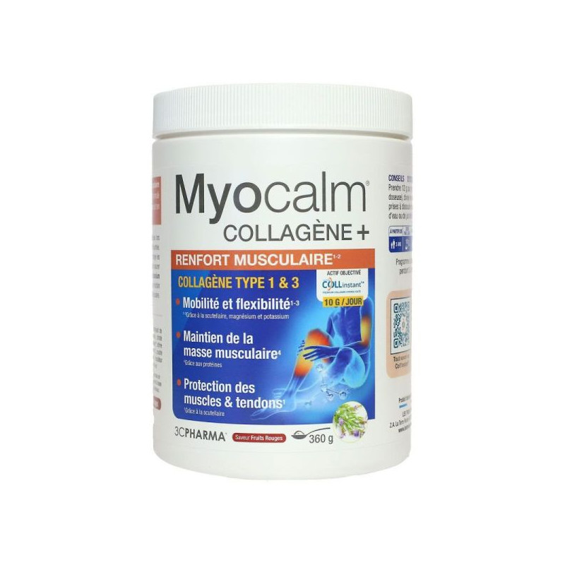 3C PHARMA MYOCALM COLLAG 30J