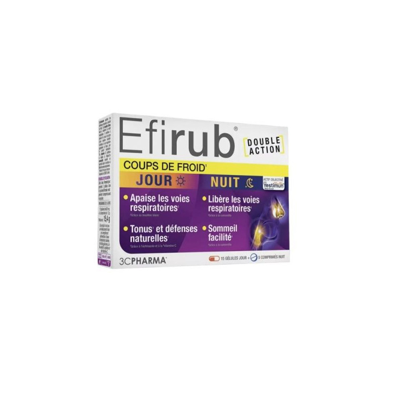3C PHARMA EFIRUB JR/NT GELUL 15+5