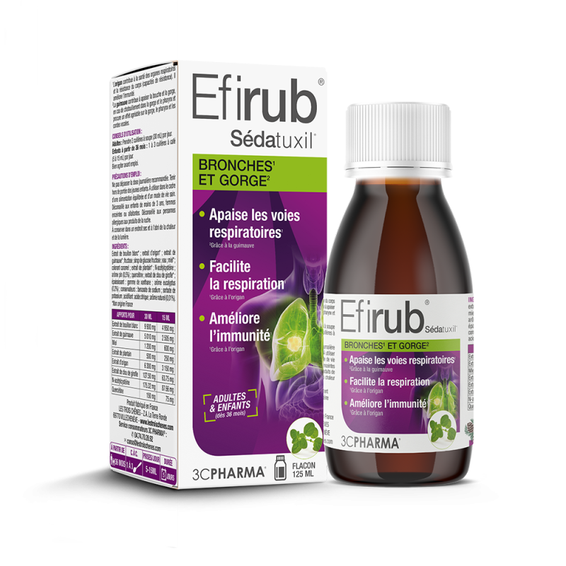 3C PHARMA EFIRUB SIROP 125ML