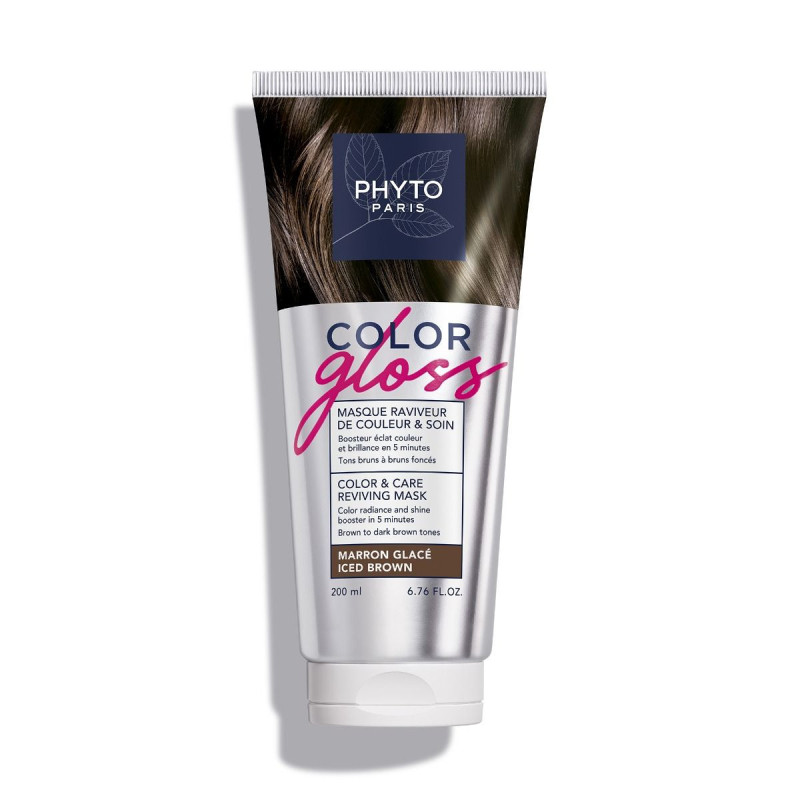 PHYTOCOLOR GLOSS MASQue raviveur de couleurs & soins Marron GL200ML