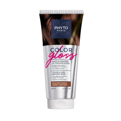 PHYTOCOLOR GLOSS MASQue raviveur de couleur et soins  CHATAIN 200ML