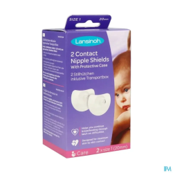 LANSINOH BOUT SEIN T1+ETUI PROT 2