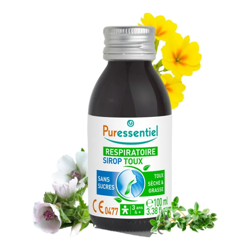 PURESSENTIEL RESPIRATOIRE Sp toux Fl/125ml