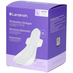 LANSINOH SERV MATERNITE X10