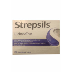 STREPSILS LIDOCAINE PAST BT24