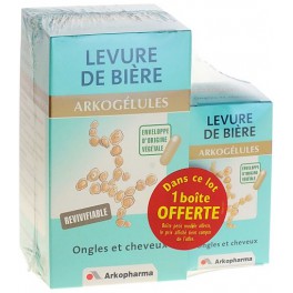 ARKOGELULES LEVURE DE BIERE X150 +45 GRATUITES